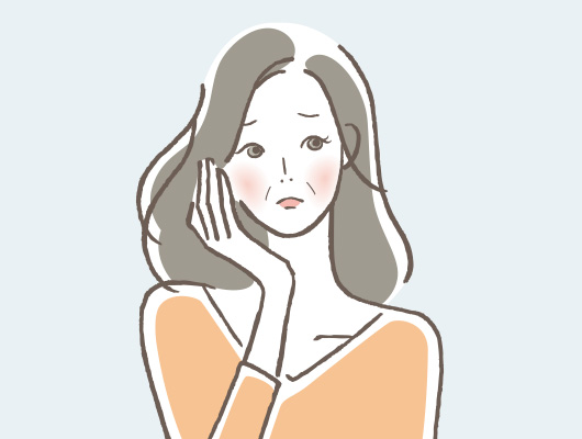 老け顔に見られる原因