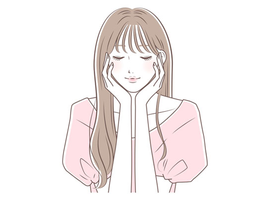 経過を見守る女性イメージ