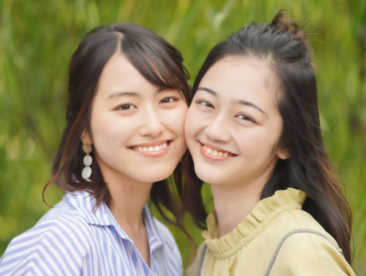 若い女性イメージ