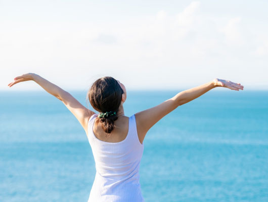 健康を意識する女性のイメージ