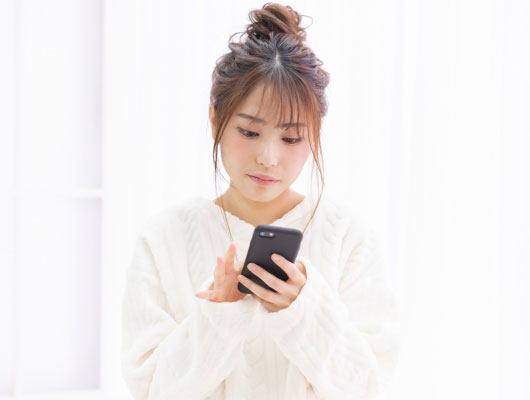若い女性イメージ