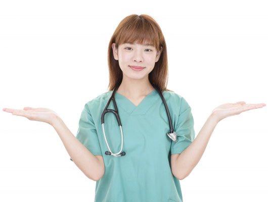 比較する女性イメージ