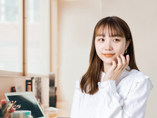 若い女性のイメージ