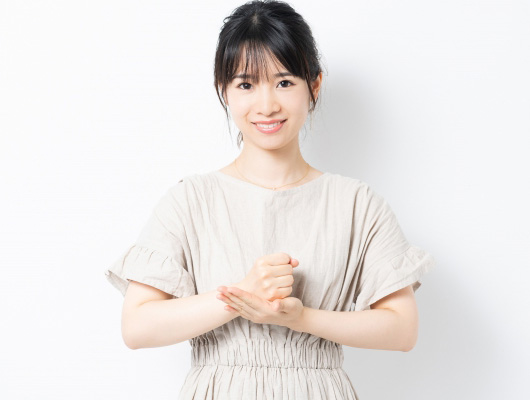 若い女性のイメージ